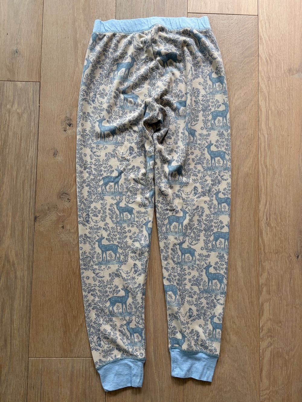 Intimately by Free People pajama lounge bottoms winter deer latter - size small - Picture 6 of 6